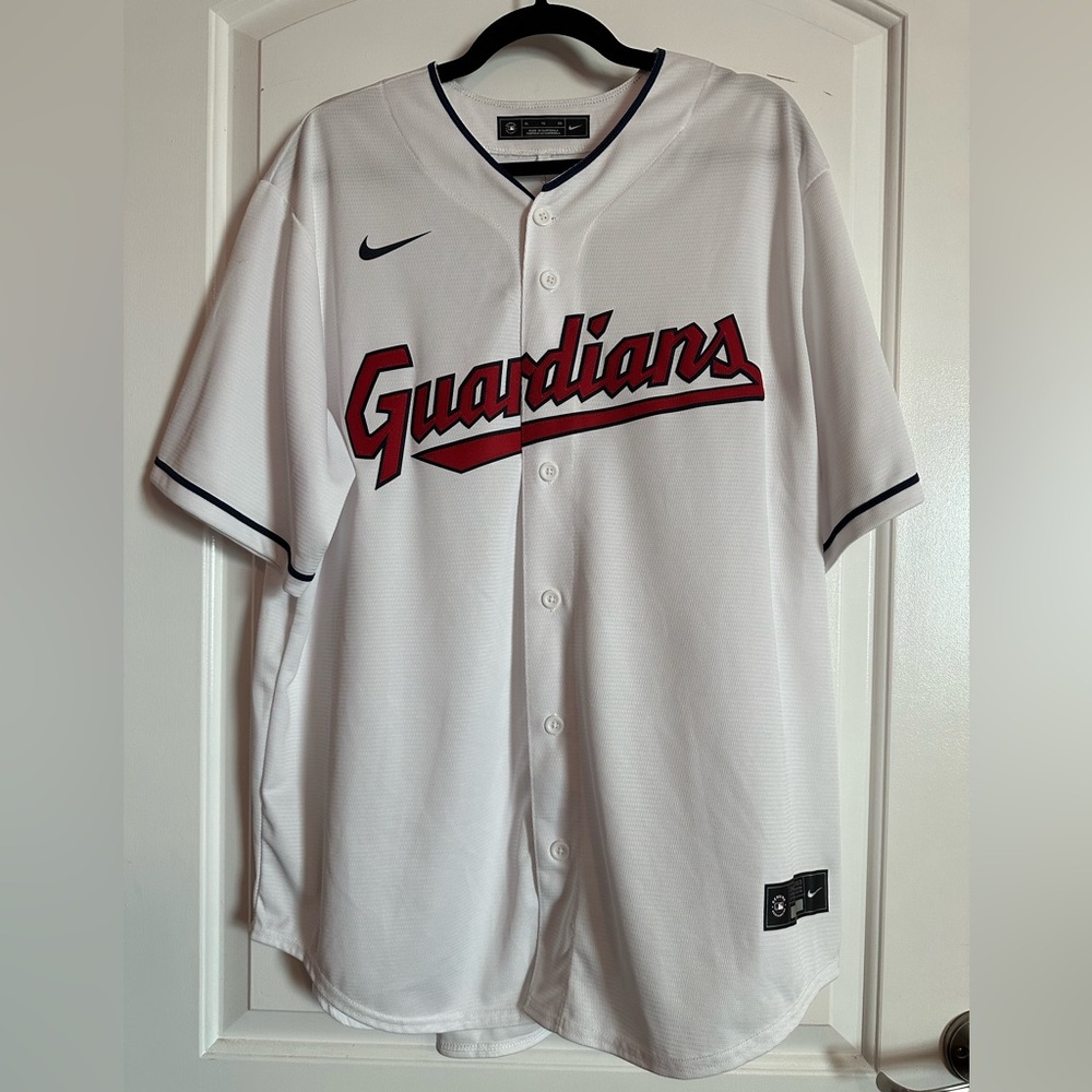 Men’s Nike Guardians White Baseball Jersey
